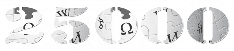 Five circular puzzle pieces with incomplete typographical elements and characters, suggesting an assembled concept or idea around the need for a 25000 loan.