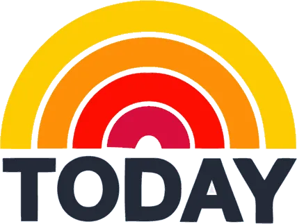 A colorful stylized rainbow graphic with the word "today" prominently displayed at the bottom, highlighting same day guarantor loans.